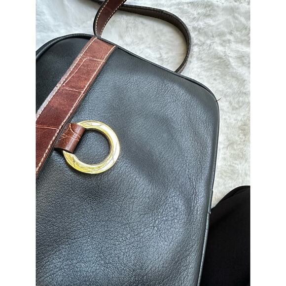 Vintage Cabin Creek Leather Crossbody Bag, 1980's Handbag, Vintage Crossbody Bag - Picture 9 of 15